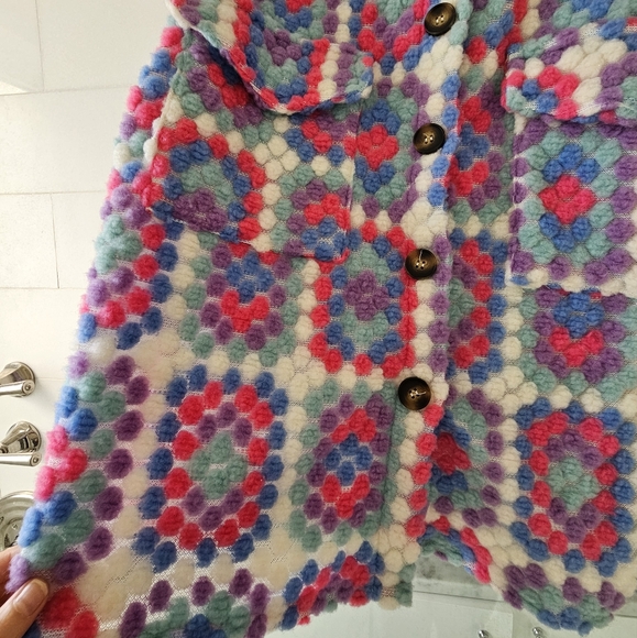 NWT Carla Giannini pom pom wool jacket - one size - Picture 5 of 14